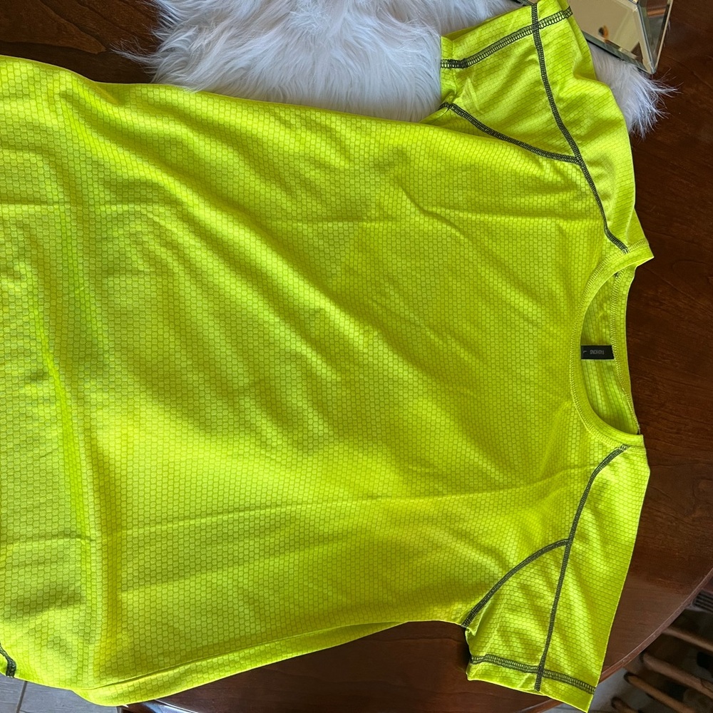 Bright Yellow Athletic T-Shirt
